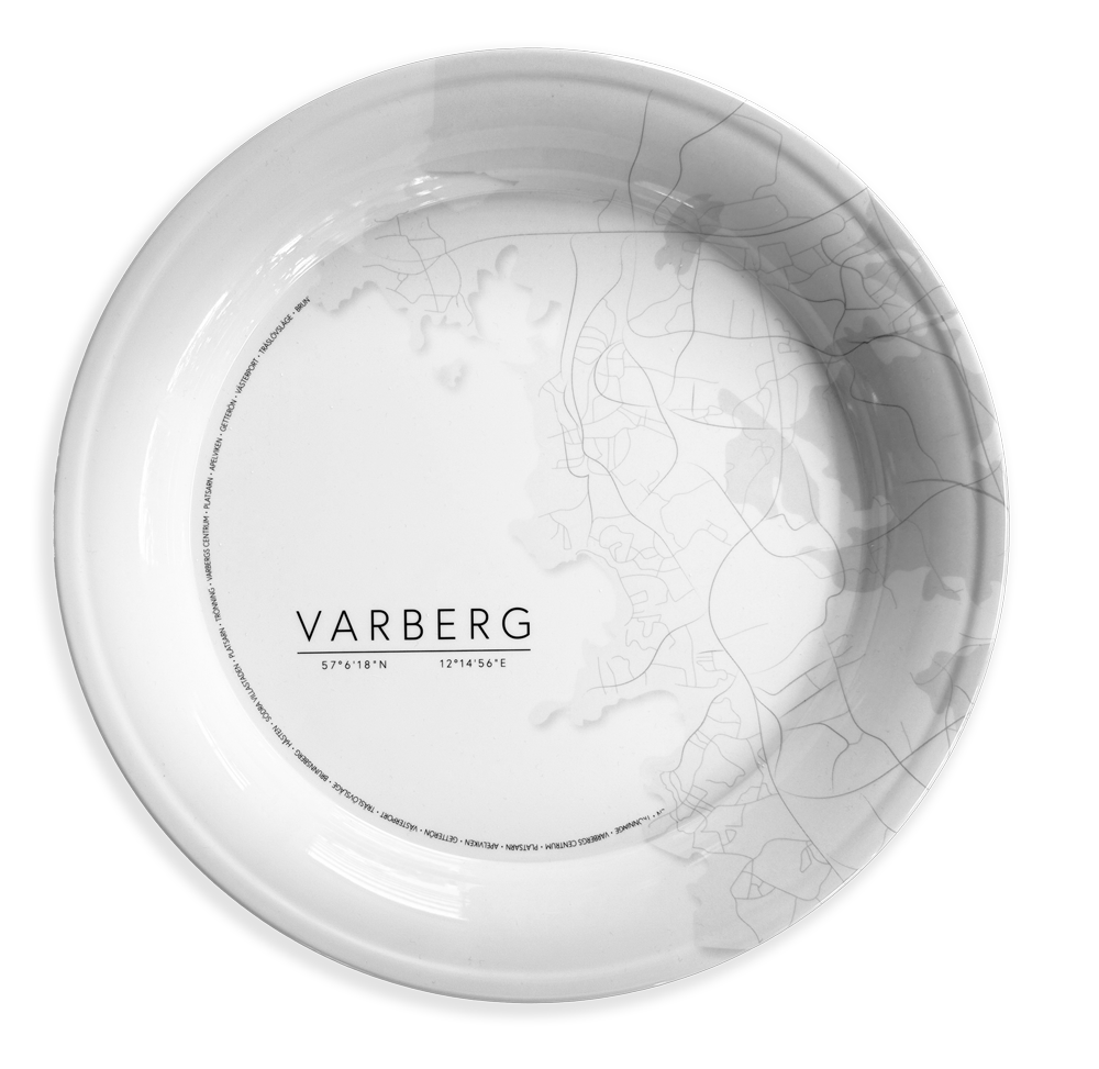 Varberg bricka - Stor